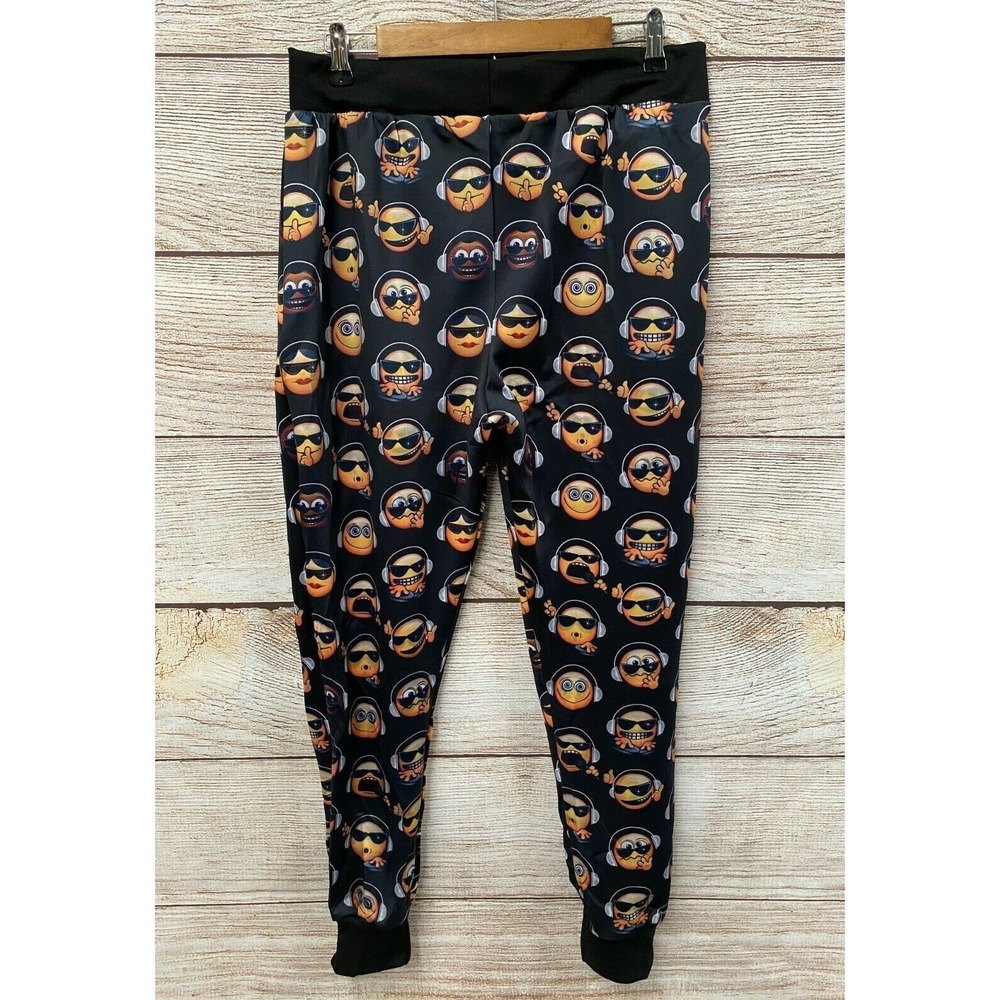 Kayden K Jogger Pants Mens Large Skinny Beats Emoj Poly Stretch New Made in USA‎